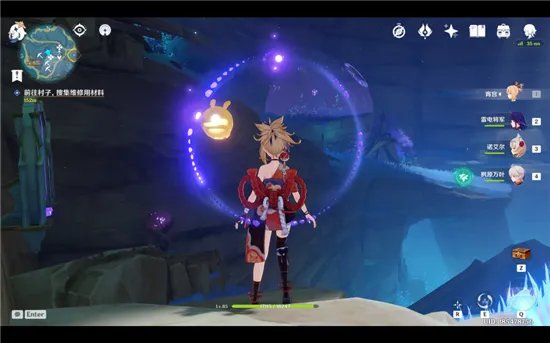 原神清籁丸继电石解谜流程攻略