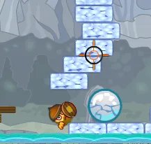 大炮轰小人2第三关和第四关攻略