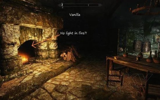 《上古卷轴5》光照修改器效果一览与用法 上古卷轴5光照修改器怎么用