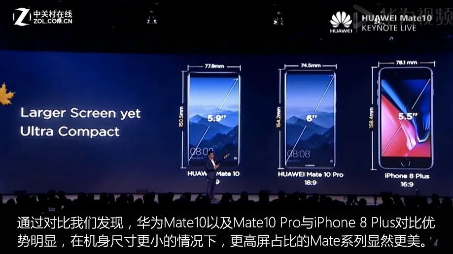 没废话 48张图看全华为Mate 10发布会