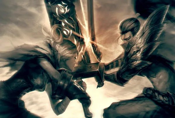 lol锐雯技巧，包括连招什么的