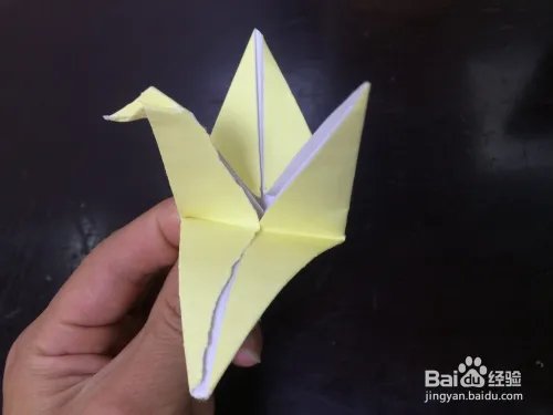 千纸鹤的折法图解