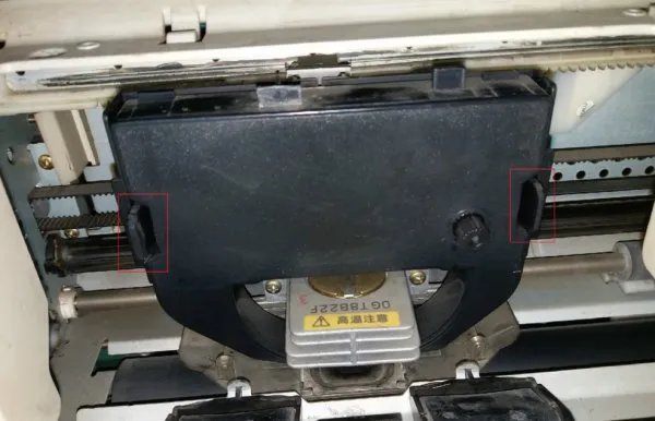 针式打印机色带的更换图