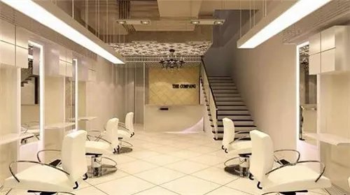 小型理发店装修效果图 小型发廊设计让创业不是梦