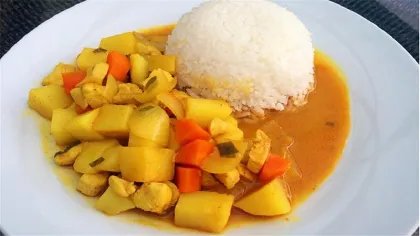 咖喱鸡饭家常做法