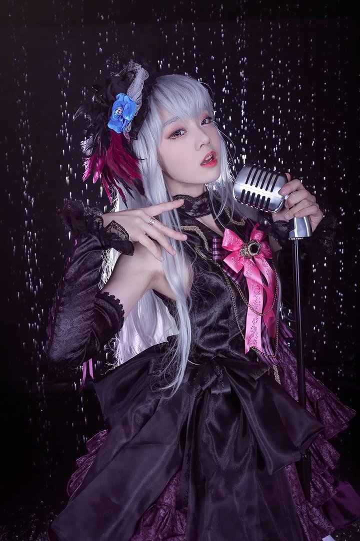 前螺旋猫成员Miyuko新Cos美图 高贵冷艳的偶像歌手