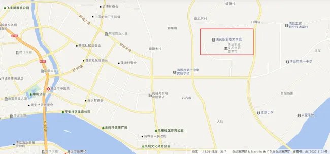 2023年广东公务员考试笔试考点安排及交通指南（清远考区）