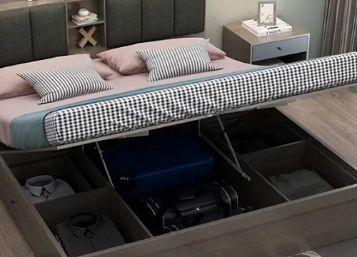 床的液压杆怎么按下去