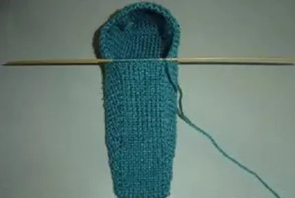 八片袜套怎么织