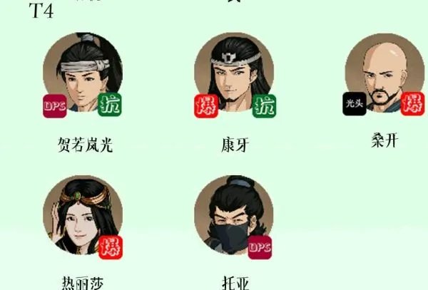 《部落与弯刀》npc战斗力排行及推荐