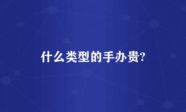 什么类型的手办贵?