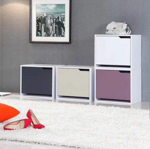 现代鞋柜效果图  2017年实用又精致的鞋柜设计