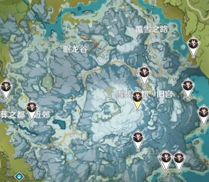 原神冰盾丘丘人暴徒在哪