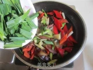青蒜炒腊肉
