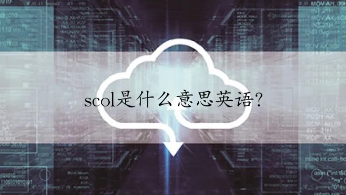 scol是什么意思英语？