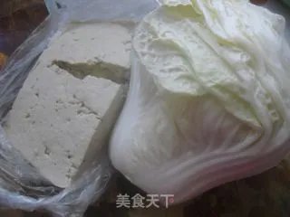 白菜炖豆腐
