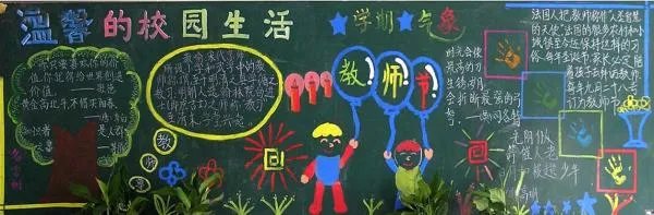 教师节黑板报素材