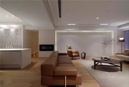 沙发不靠墙装修效果图 沙发这样摆放竟然更美