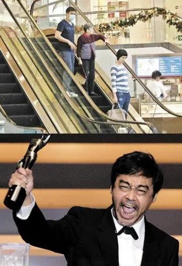 刘青云陪母亲逛街被称孝子 全程牵着老母亲十分温馨