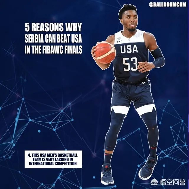 美媒认为塞尔维亚男篮将击败美国男篮,他们给出五个理由,你们认为两队相遇谁会赢?