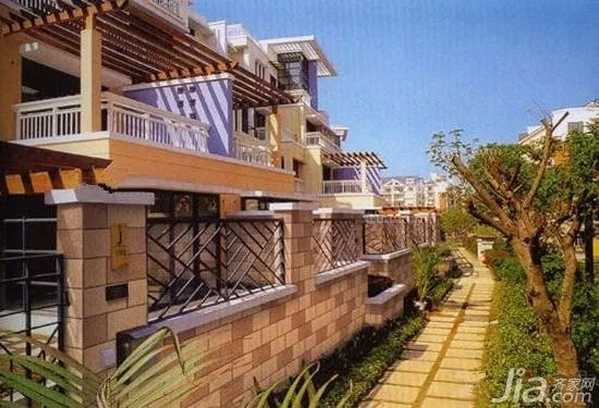 四款不同风格别墅外墙瓷砖效果图欣赏