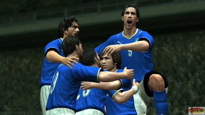 《实况足球2009》最新海量游戏新截图