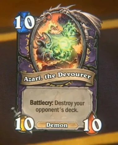 《炉石传说》首席门徒林恩图表介绍