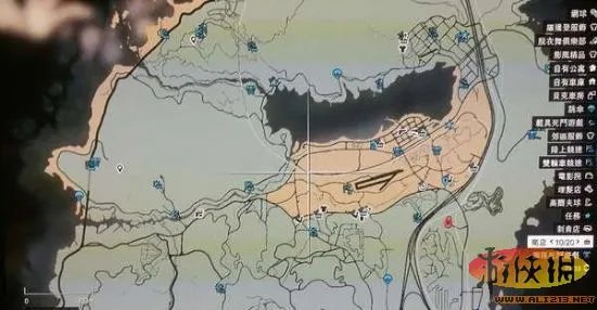 《侠盗猎车手5GTA5》 OL版帮派红圈位置图和出现时间