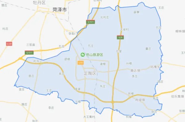 山东定陶县