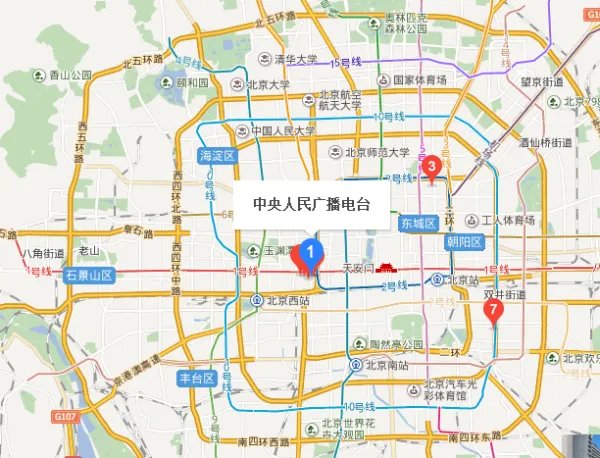 中央人民广播电台准确地址