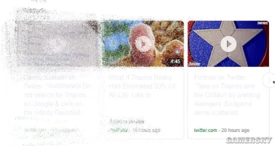 谷歌“灭霸”彩蛋：搜索瞬间蒸发一半 再点下全复活