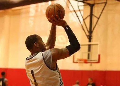 正确的投篮手型。