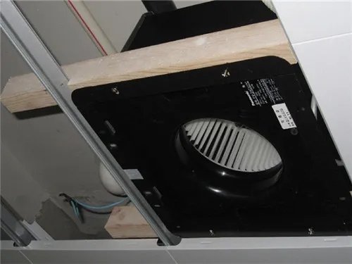 吊顶排气扇怎么安装