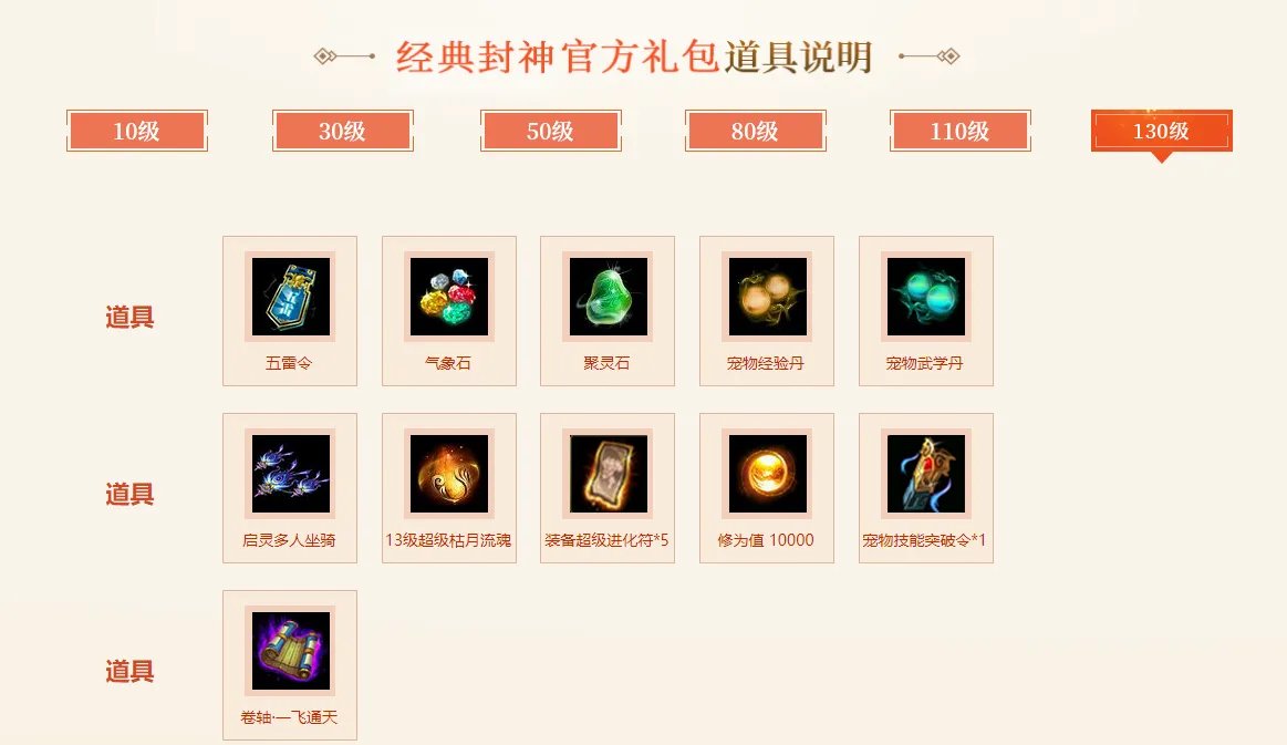 问道2021经典服礼包