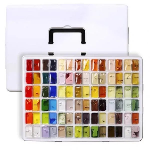 水彩颜料调色表,越详细越好!!