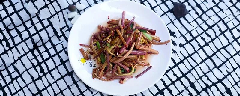 家常炒蕨菜的做法 蕨菜的炒法
