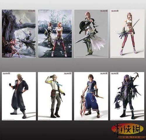 RPG大作《最终幻想13-2》中文版开箱及简介