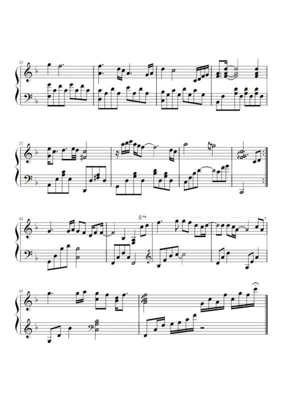 高分求吕方《朋友别哭》钢琴弹唱伴奏曲谱