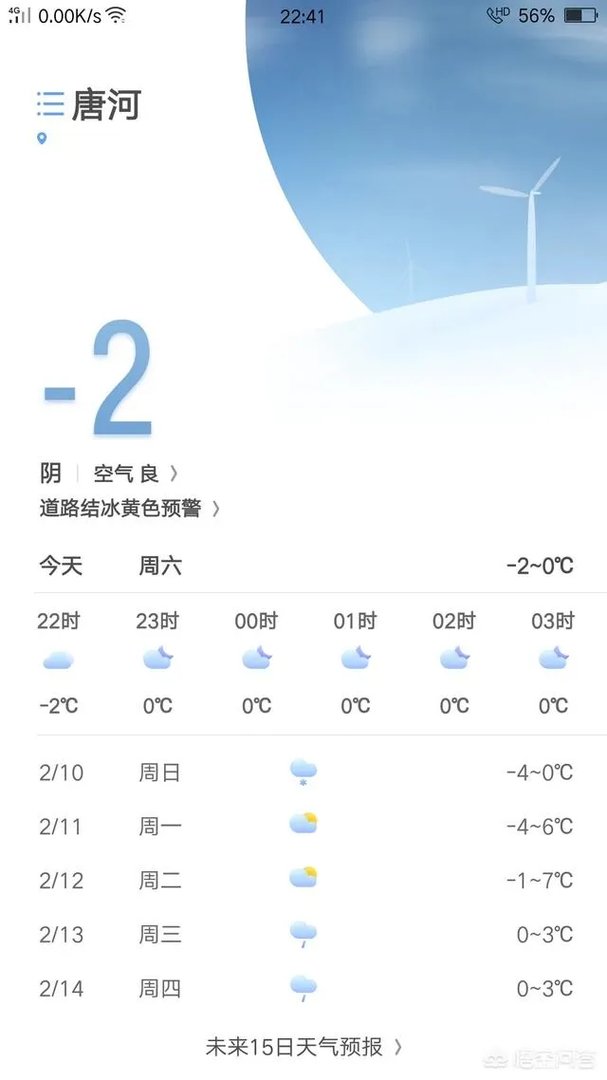 明天唐河是什么天气？
