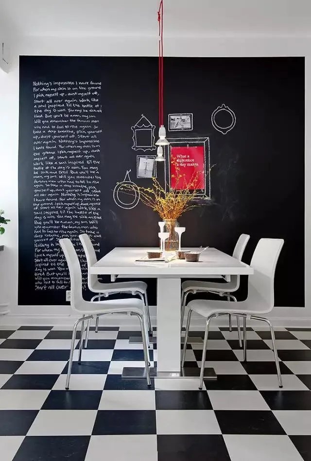 好屋美图 | 毕业了，我把黑板搬回家。