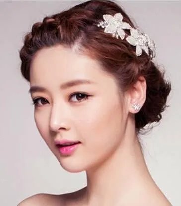 新款新娘发型图片欣赏 2017新娘的最新发型推荐