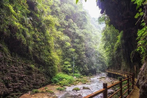 张家界大峡谷游玩路线