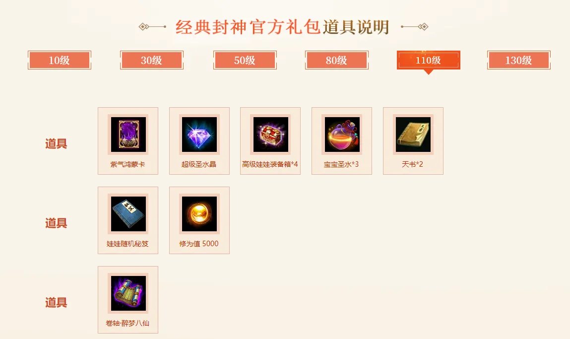 问道2021经典服礼包