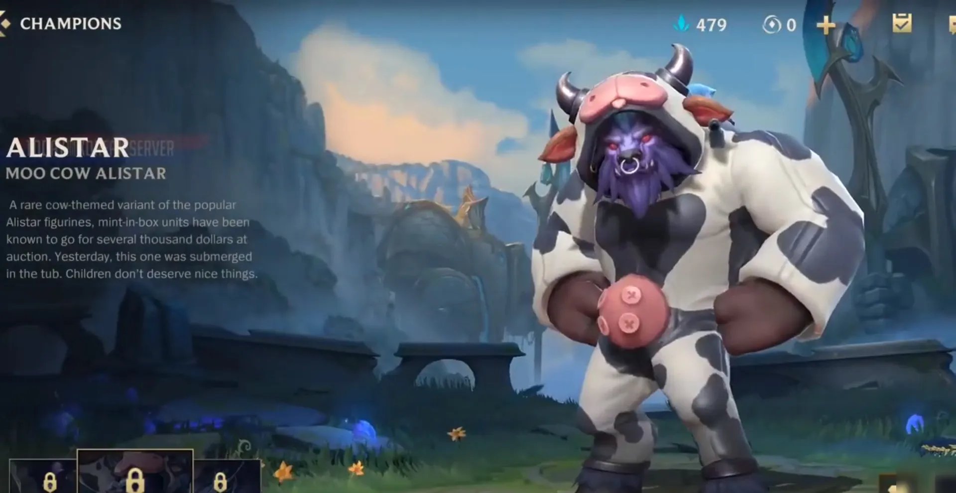 《lol》手游牛头酋长阿利斯塔皮肤怎么样 牛头酋长阿利斯塔皮肤推荐