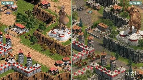《帝国时代：终极版》与原版画面对比 堪称良心重制！ 