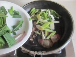青蒜炒腊肉