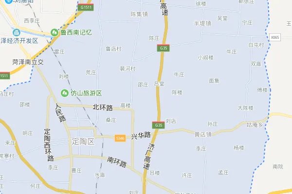 山东定陶县