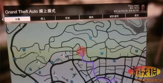 《侠盗猎车手5GTA5》 OL版帮派红圈位置图和出现时间
