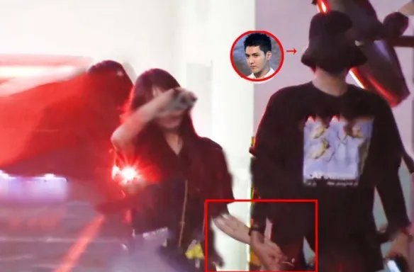 疑似吴亦凡恋情曝光 车库中与女孩十指紧握牵手回家 