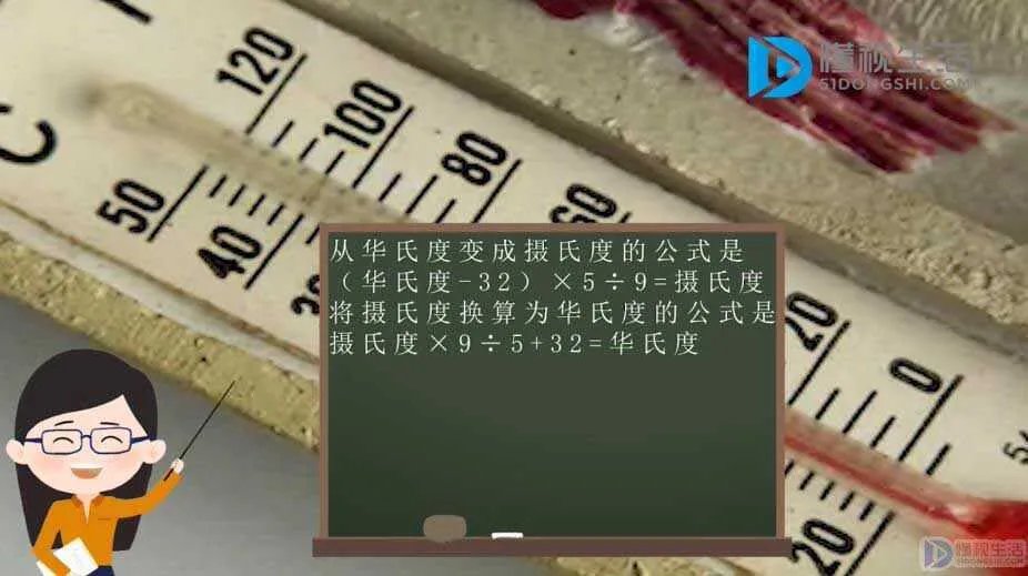 如何换算华氏度与摄氏度